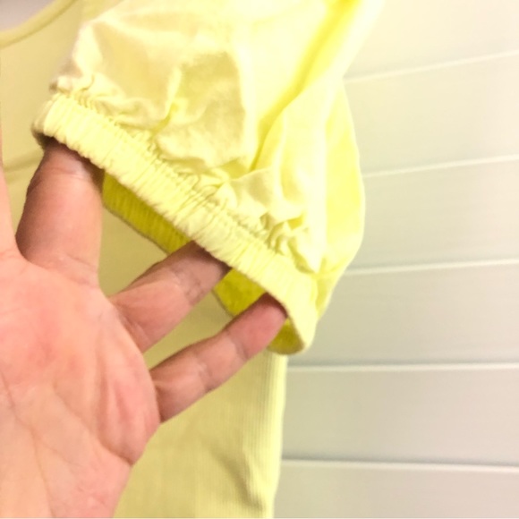 Zara Girls wide leg pleated  pants tie dye pattern & puffy shoulder tee set of 3 - Picture 15 of 15